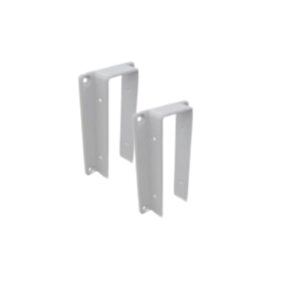 HAMPTONS FENCING - FULL PRIVACY WallPost Brackets - 2 PACK the diy fence company