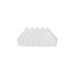 HAMPTONS FENCING - VERTICALPALING SEMI PRIVACY Triangular Pailing Toppers - 5 PACK the diy fence company