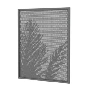 PREMIUM DECO PERF - Perforated PALM GATE - FULLY ASSEMBLED