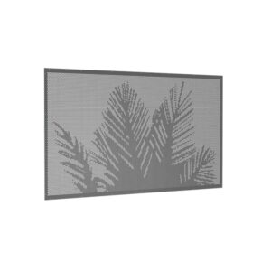 PREMIUM DECO PERF - Perforated PALM PANEL 1988mm wide x 1188mm high MONUMENT the diy fence company